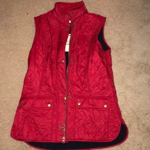 BRAND NEW Barbour vest